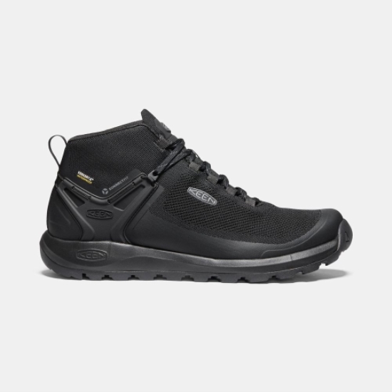 Black Men's Keen Citizen Evo Mid Waterproof Boots | 02634ZITK