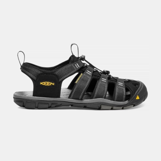 Black Men's Keen Clearwater Cnx Hiking Sandals | 01567JEFR