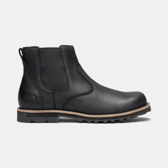 Black Men's Keen The 59' Chelsea Boots | 56910BAVD