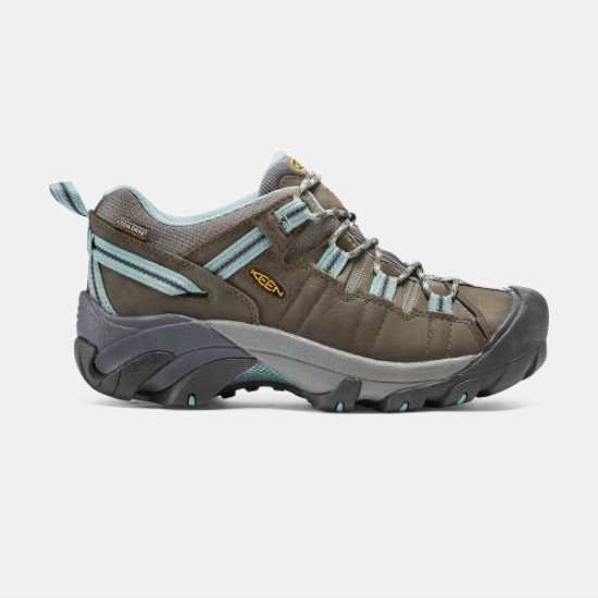 Black Olive Blue Women's Keen Targhee II Waterproof Hiking Shoes | 59347NHRP