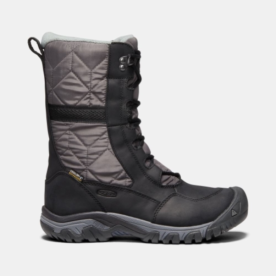 Black Women's Keen Hoodoo III Tall Snow Boots | 30156ZSIA