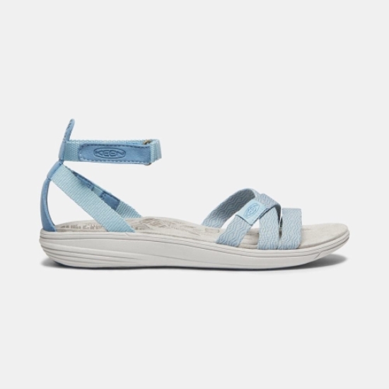 Blue Women's Keen Damaya Ankle Strap Sandals | 17465HYRM