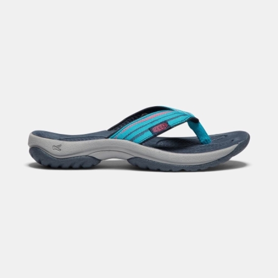 Blue Women's Keen Kona Flip II Flip-Flops | 46987BMUV