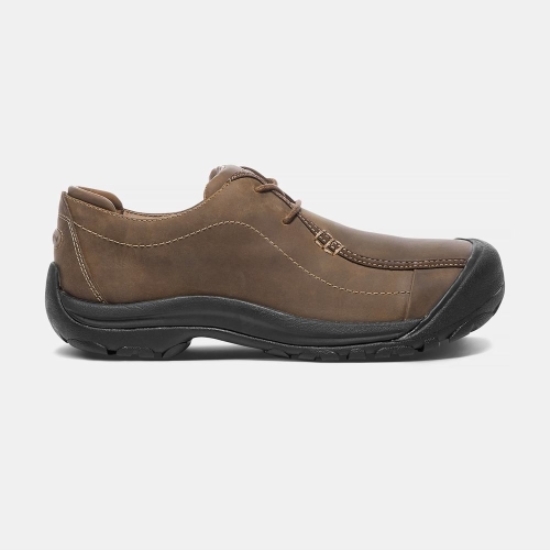 Brown Black Men's Keen Portsmouth II Casual Shoes | 36145OBIS