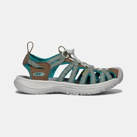 Brown Blue Women's Keen Whisper Water Shoes | 96041WROJ