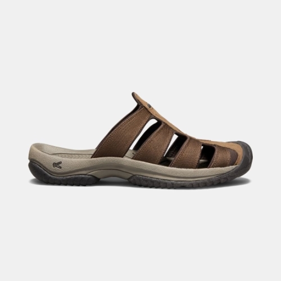 Brown Men's Keen Aruba II Sandals | 52740GMPA