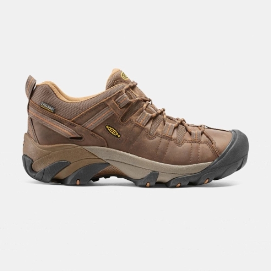 Brown Men's Keen Targhee II Waterproof Hiking Shoes | 87095PXYS