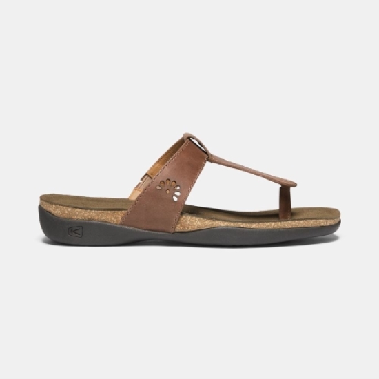 Brown Women's Keen Kaci Ana Posted Sandals | 03724OPTG