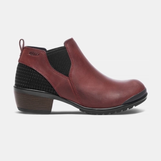 Burgundy Women's Keen Morrison Chelsea Boots | 74259BTCM