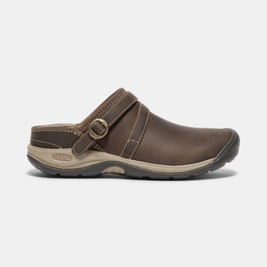 Chocolate Women's Keen Presidio II Mules | 49867AVET