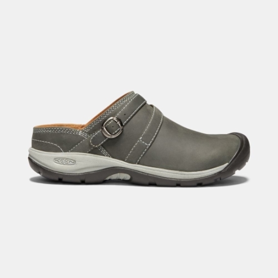 Dark Olive Women's Keen Presidio II Mules | 35876NJPM