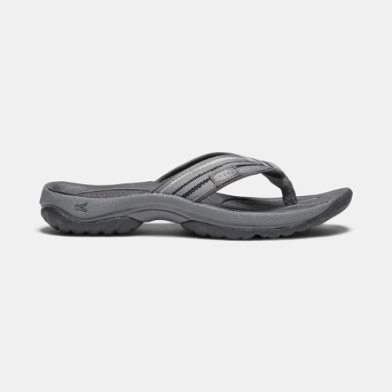 Grey Black Women's Keen Kona Flip II Flip-Flops | 94817LPBR