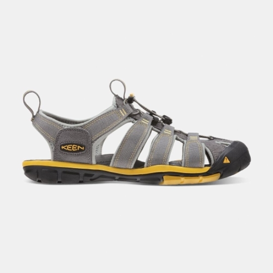 Grey Lemon Men's Keen Clearwater Cnx Hiking Sandals | 57180AYZD