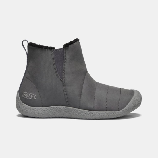 Grey Women's Keen Howser III Nylon Slipper Boots | 90564YSAZ