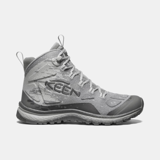 Grey Women's Keen Terradora Evo Mid Hiking Boots | 59362SXVD