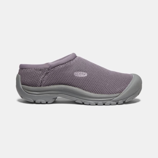 Lavender Grey Women's Keen Kaci Mesh Slip On Shoes | 74281GAJI