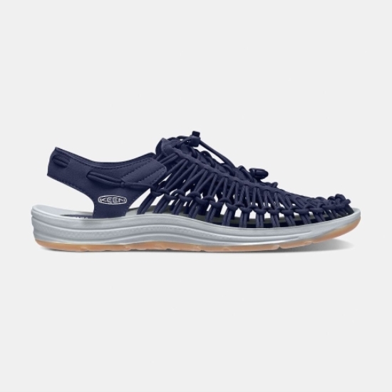 Navy Men's Keen Uneek Ltd Uneek Sandals | 15230YVGJ