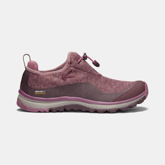 Purple Women's Keen Terra Moc Waterproof Slip On Shoes | 87604BJRV